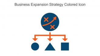 Business Expansion Strategy Colored Icon In Powerpoint Pptx Png And Editable Eps Format