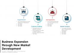 Business expansion through new market development