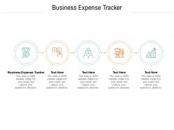 Business expense tracker ppt powerpoint presentation infographic template inspiration cpb