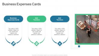 Business Expenses Cards In Powerpoint And Google Slides Cpb