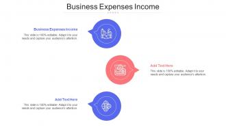 Business Expenses Income Ppt Powerpoint Presentation Professional Vector Cpb