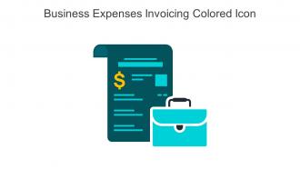Business Expenses Invoicing Colored Icon In Powerpoint Pptx Png And Editable Eps Format