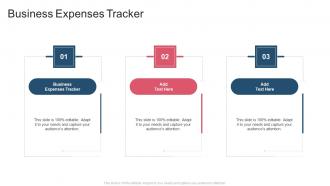 Business Expenses Tracker In Powerpoint And Google Slides Cpb