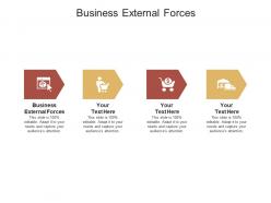 Business external forces ppt powerpoint presentation layouts example file cpb