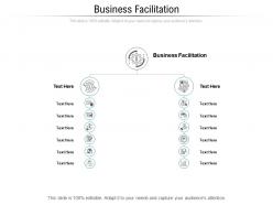 Business facilitation ppt powerpoint presentation layouts aids cpb