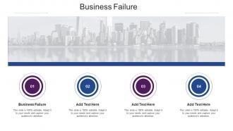 Business Failure Ppt Powerpoint Presentation Visual Aids Summary Cpb