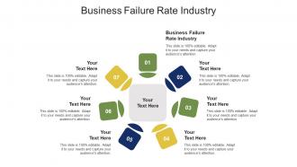 Business failure rate industry ppt powerpoint presentation gallery example file cpb