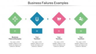 Business Failures Examples Ppt PowerPoint Presentation Slides Layout Cpb