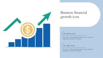 Business Financial Growth Icon