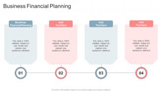 Business Financial Planning In Powerpoint And Google Slides Cpb