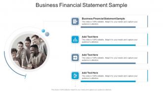 Business Financial Statement Sample In Powerpoint And Google Slides Cpb
