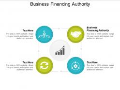 Business financing authority ppt powerpoint presentation gallery examples cpb
