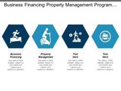 Business financing property management program management data management cpb