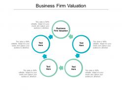 Business firm valuation ppt powerpoint presentation layouts graphics tutorials cpb