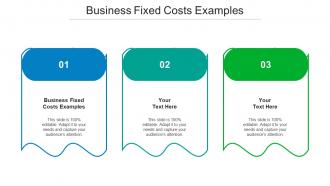Business Fixed Costs Examples Ppt PowerPoint Presentation Inspiration Infographics Cpb