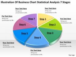 Business Flow Charts Examples Of Statistical Analysis 7 Stages Powerpoint Templates