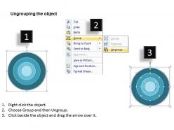 Business flow diagram example of circular ring planning process powerpoint templates