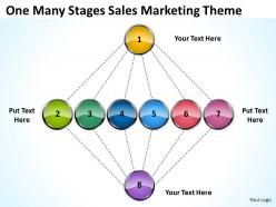 Business flow diagram stages sales marketing theme powerpoint templates ppt backgrounds for slides 0523