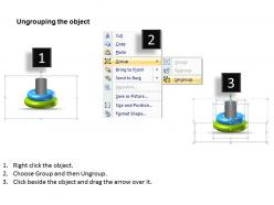 Business flow diagrams 2 stages process concept powerpoint templates