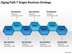 Business Flow Diagrams 7 Stages Strategy Powerpoint Templates PPT Backgrounds For Slides 0522