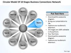 Business flowchart connections network powerpoint templates ppt backgrounds for slides