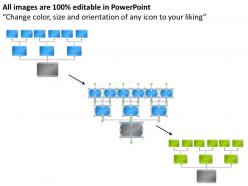 Business flowchart nine staged for marketing sales diagram powerpoint slides 0515