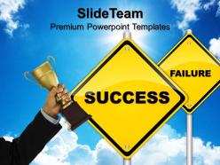 Business flowchart sign success process ppt designs powerpoint templates backgrounds for slides
