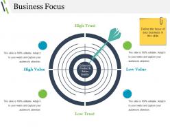 Business focus powerpoint slide templates download