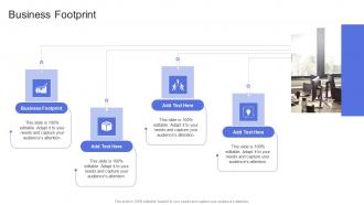 Business Footprint In Powerpoint And Google Slides Cpb