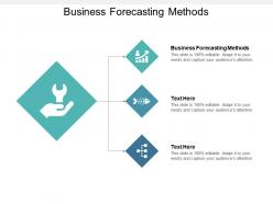 Business forecasting methods ppt powerpoint presentation styles layouts cpb