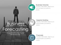 Business forecasting powerpoint slides templates