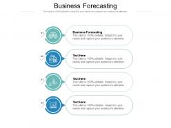 Business forecasting ppt powerpoint presentation infographic template model cpb