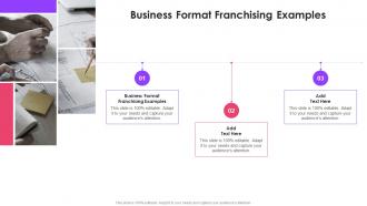 Business Format Franchising Examples In Powerpoint And Google Slides Cpb