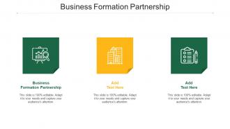 Business Formation Partnership Ppt Powerpoint Presentation Diagram Lists Cpb