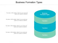 Business formation types ppt powerpoint presentation portfolio professional cpb