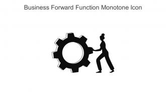 Business Forward Function Monotone Icon In Powerpoint Pptx Png And Editable Eps Format