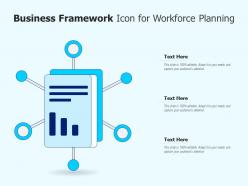 Business Framework Icon For Workforce Planning