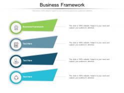 Business framework ppt powerpoint presentation ideas influencers cpb