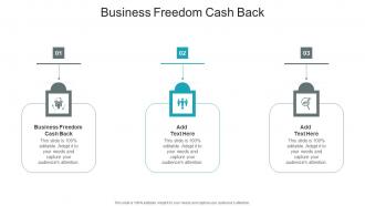 Business Freedom Cash Back In Powerpoint And Google Slides Cpb