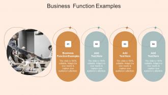 Business Function Examples In Powerpoint And Google Slides Cpb