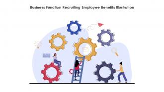 Business Function Recruiting Employee Benefits Illustration