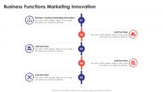 Business Functions Marketing Innovation In Powerpoint And Google Slides Cpb