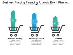 Business funding financing analysis event planner skills qualities cpb