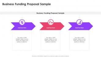 Business Funding Proposal Sample In Powerpoint And Google Slides Cpb