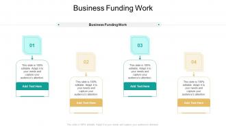 Business Funding Work In Powerpoint And Google Slides Cpb