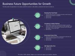 Business future opportunities for growth ppt powerpoint presentation ideas portfolio