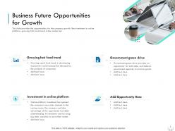 Business future opportunities for growth series b financing investors pitch deck for companies
