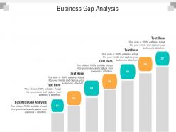 Business gap analysis ppt powerpoint presentation outline portfolio cpb