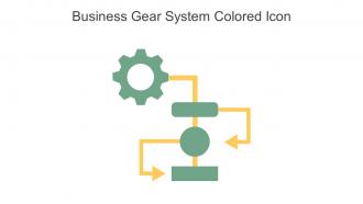 Business Gear System Colored Icon In Powerpoint Pptx Png And Editable Eps Format