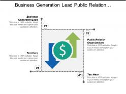 Business generation lead public relation organizations sales processes